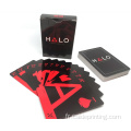 Cartes de poker personnalisées Impression en plastique Braille Playing Cards